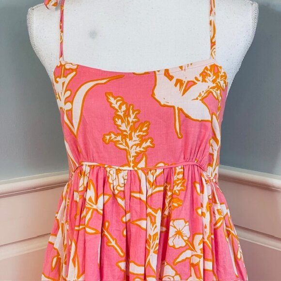 Olivia James The Label Tiered Ruffle Floral Maxi Dress Malin Small - Picture 3 of 8